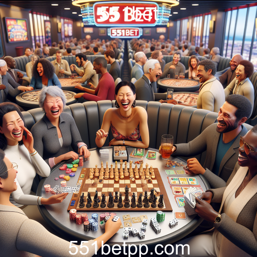 Descubra o Mundo dos Jogos de Mesa na 551bet